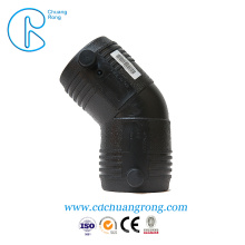 High Density PE Polyethylene Single Wall Fittings for Oil Pipeline